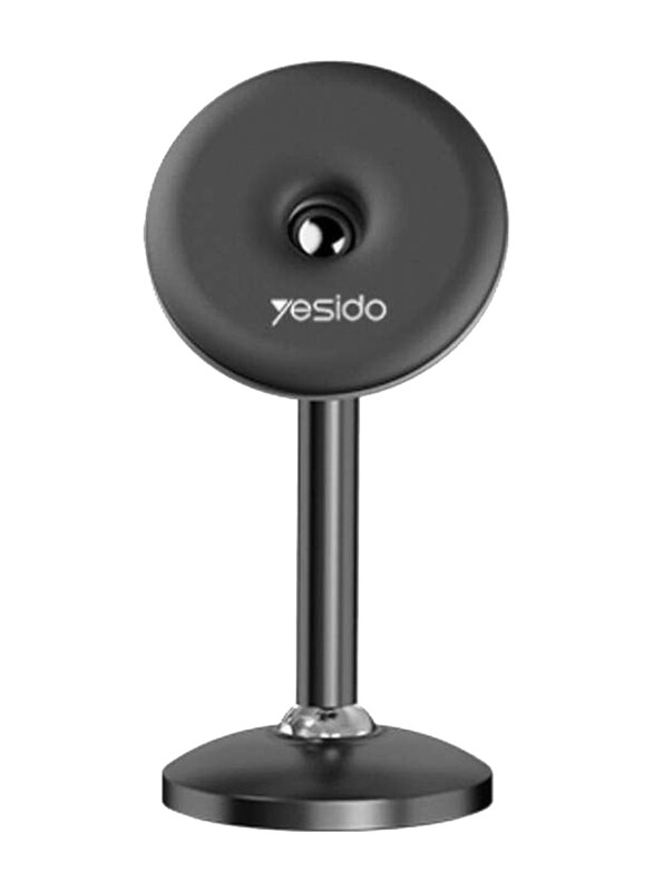 

N/a Yesido Magnetic Bracket 720° Phone Mount, Black