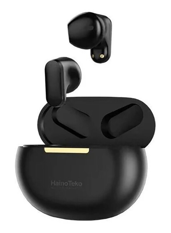 

Haino Teko AIR 14 Wireless In-Ear Earbuds with HD Mic Clear Mic & Multi Functional Touch Sensor for iPhone X, Black