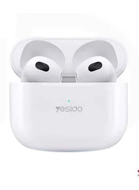 

Yesido BT11 Wireless In-Ear Earbuds with Mic & Bluetooth, White