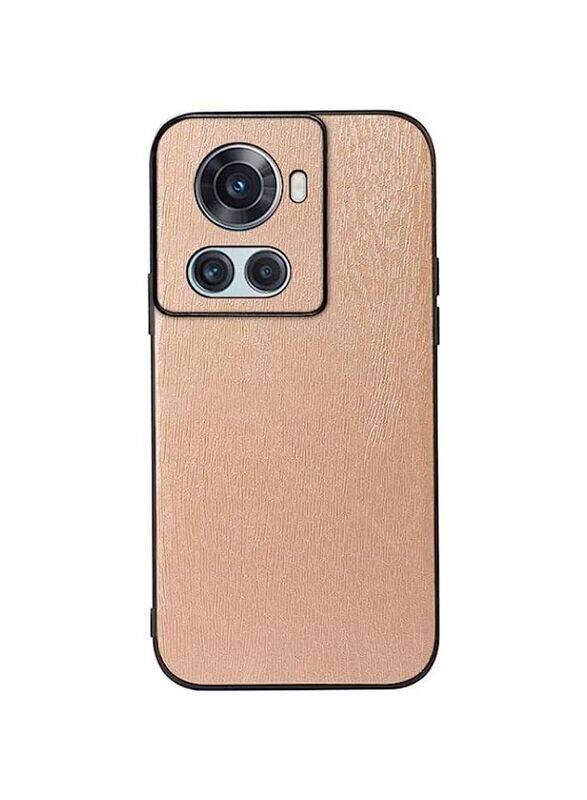 

N/a OnePlus 10R Wooden Mobile Phone Case Cover, Beige