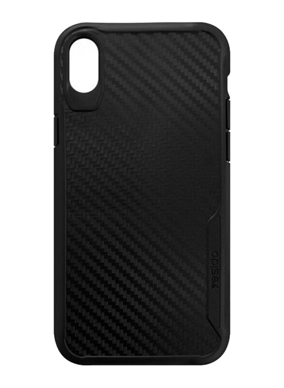 

N/a Yesido Apple iPhone XS Max Carbon Fiber Mobile Phone Case Cover, Black