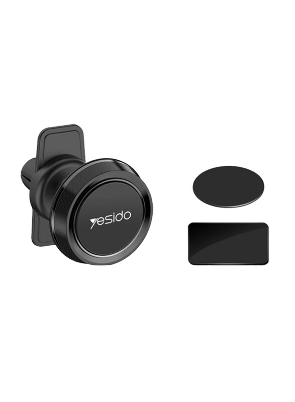 

N/a Yesido Magnetic Car Phone Holder, C61, Black