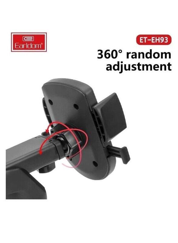 

N/a Earldom 360 Rotation Strong Mobile Phone Bracket, ET-EH93, Black