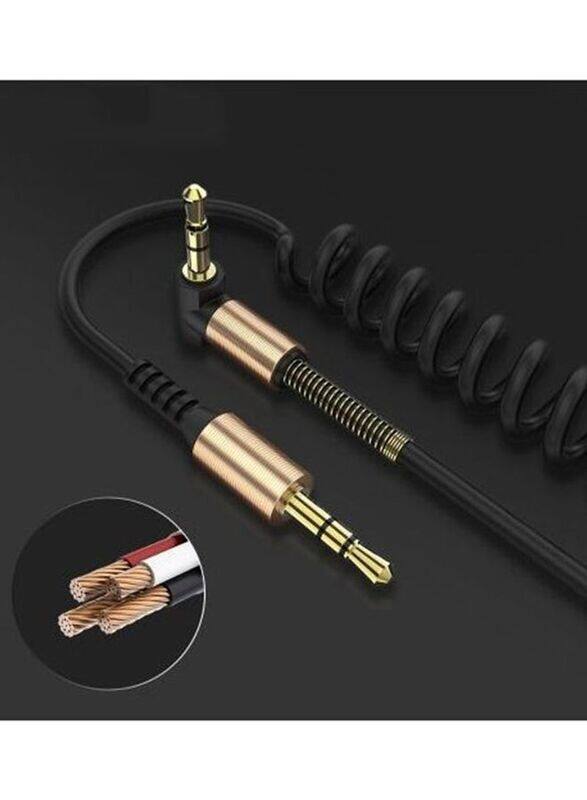 

Earldom 1.8-Meter 90 Degree Anti-Knot AUX Cable, Black