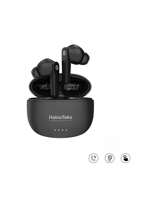 

Haino Teko ANC-4 Pro Wireless In-Ear Earbuds with Mic, Black