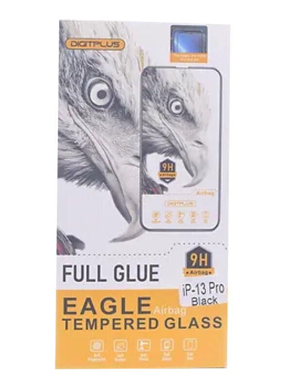 

N/a Digitplus Apple iPhone 13 Pro Full Glue Eagle Tempered Glass, Black