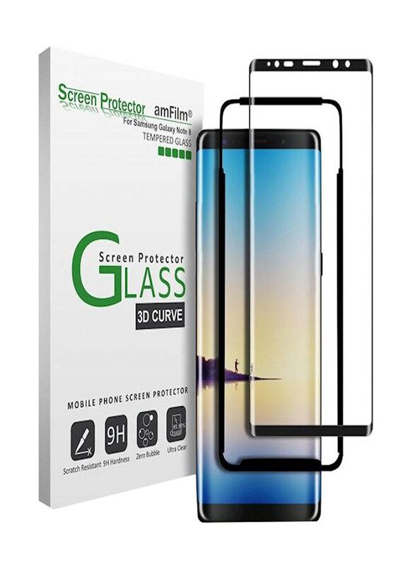 

N/a Jbq Samsung Galaxy Note 8 Tempered Glass Screen Protector, Clear