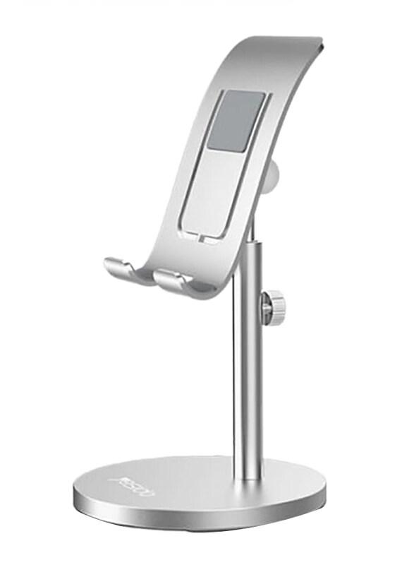 

Universal Yesido Adjustable Desktop Tablet Holder, Silver