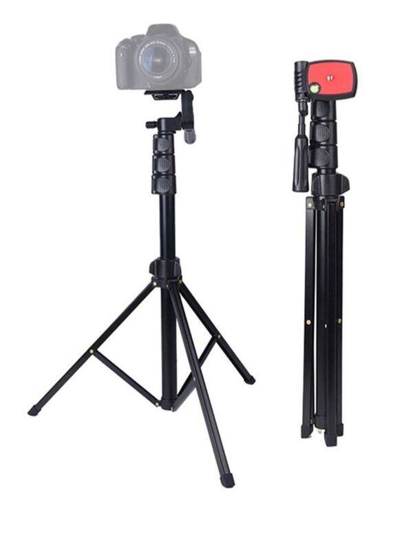 

N/a Jmary Multi Functional Camera & Phone Adjustable Portable Tripod, Black