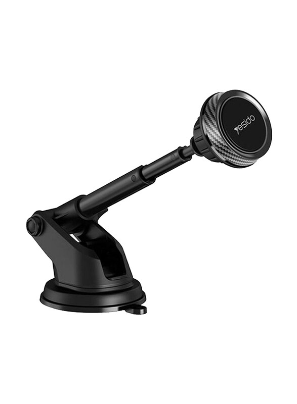

N/a Yesido C67 Retractable Magnetic Phone Holder, Black