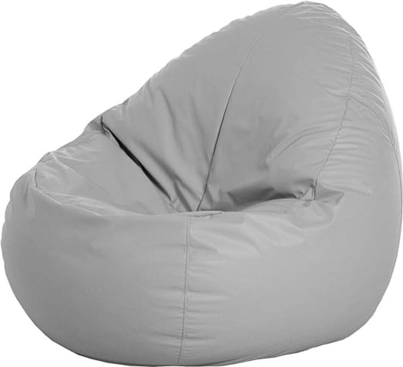 Shapy chair Bean Bag chair soft and comfortable XX-Large & XXX-Large (MM TEX) (XX-Large Rexine, Dark Grey)