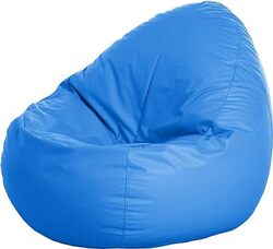 Shapy chair Bean Bag chair soft and comfortable XX-Large & XXX-Large (MM TEX) (XXX-Large Rexine, Sky Blue)