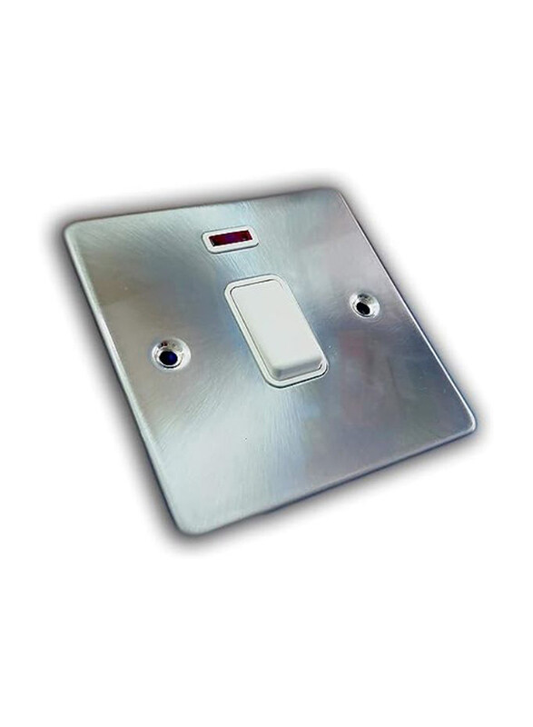 

VLG 20A Switch Socket For A.C Refrigerator, Silver