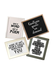 Hst Quote on Demand Creative Writing Wall Art Frame, A2, 50 x 60cm, Assorted