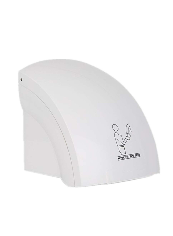 WXH Automatic Infrared Sensor Hand Dryer for Hotel & Home, 220V, 1800W, White