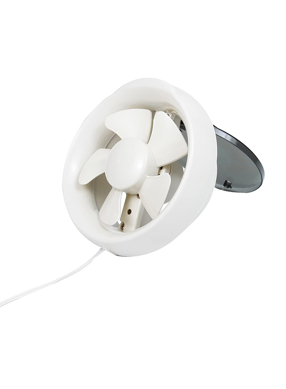 JE-UNIQUE 6-inch Decent Quality Easy Install Ventilation Fan, White