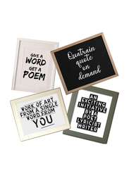 Hst Quote on Demand Creative Writing Wall Art Frame, A3, 50 x 60cm, Assorted