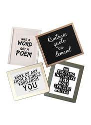 Hst Quote on Demand Creative Writing Wall Art Frame, A2, 25 x 20cm, Assorted