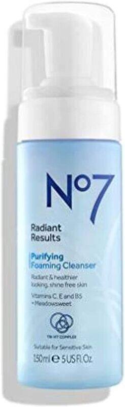 

No7 Radiant Results Purifying Foaming Cleanser, 150ml