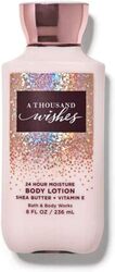 Bath & Body Works Thousand Wishes Body Lotion & Shower Gel & Body Cream & Fine Fragrance Body Mist Set