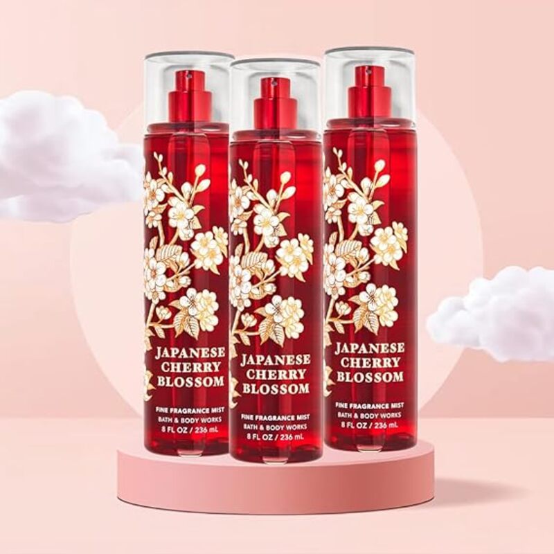 Japanese cgerry blossom Fine fragrance mist bath & Body Works 236ML