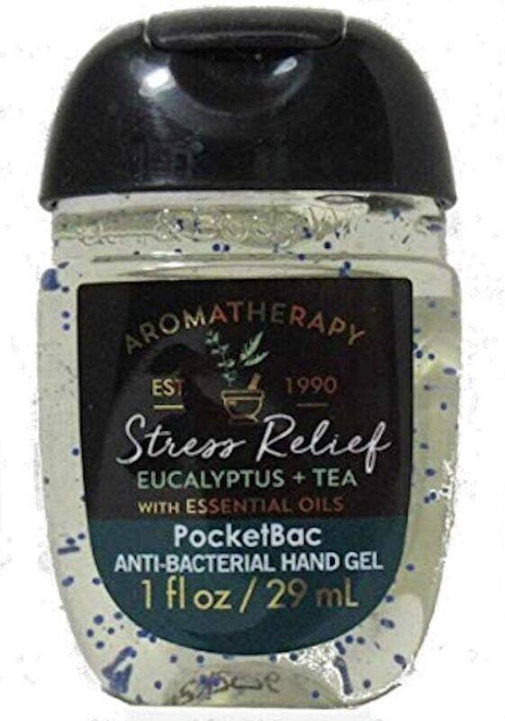 

Bath & Body Works Pocketbac Focus Eucalyptus Tea Hand Gel Sanitizer, 29ml