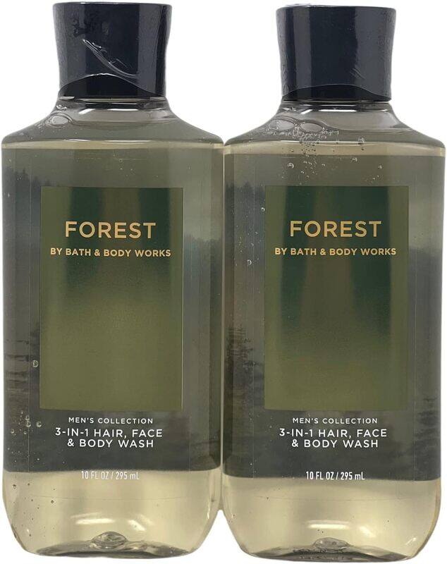 

Bath & Body Works For Men Noir 3-in-1 Hair, Face & Body Wash, 2 x 10oz