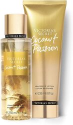 Victoria's Secret Coconut Passion Body Lotion & Body Mist Set for Women