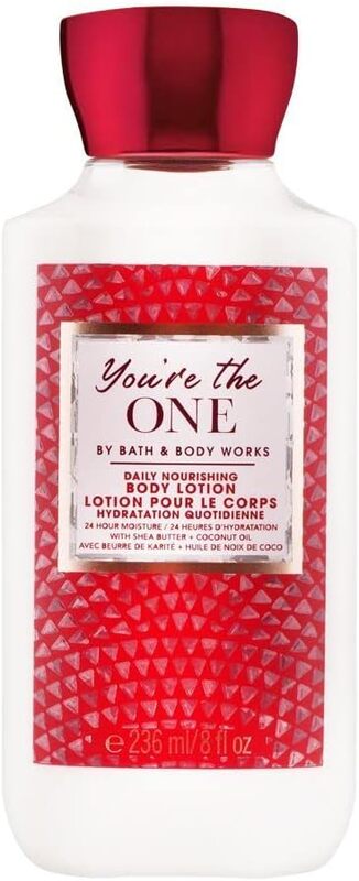 Bath & Body Works You're the One 24 Hour Moisture Body Lotion with Shea Butter + Vitamin E, 8oz