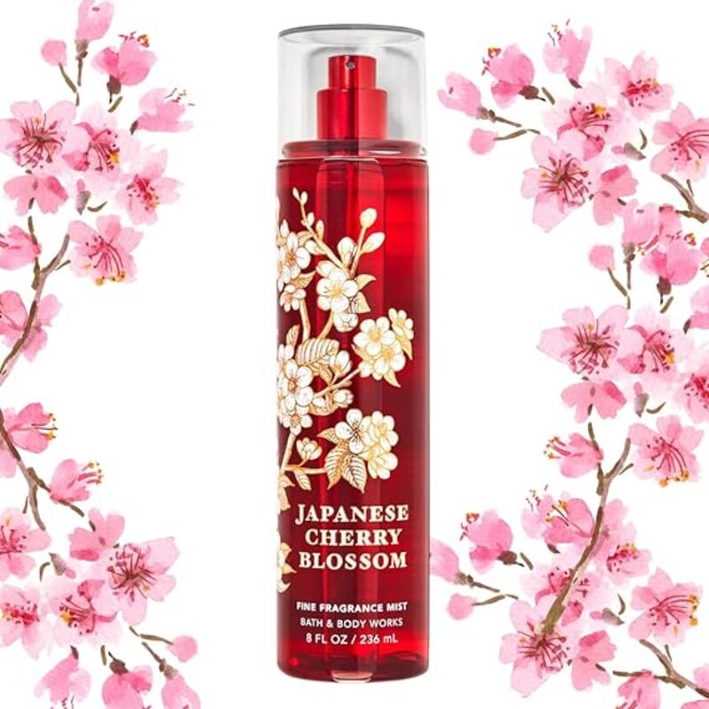 Japanese cgerry blossom Fine fragrance mist bath & Body Works 236ML