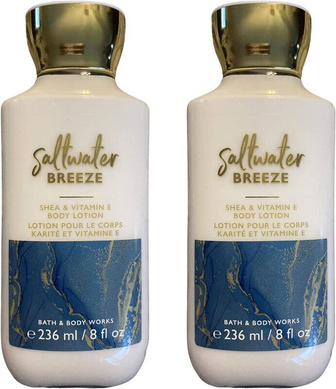 

Bath & Body Works Saltwater Breeze Lotion Gift Set, 8oz, 2 Pieces