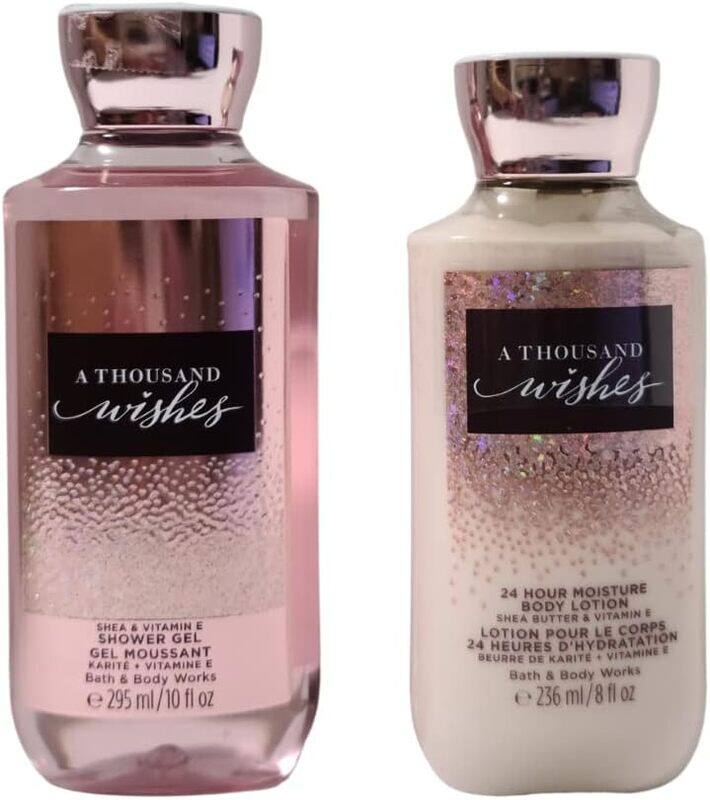 

Bath & Body Works A Thousand Wishes Gift Set of Shower Gel and Lotion, 2 Pieces