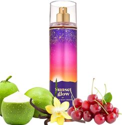 Bath & Body Works Sunset Glow Fine Fragrance 236ml Body Mist Unisex