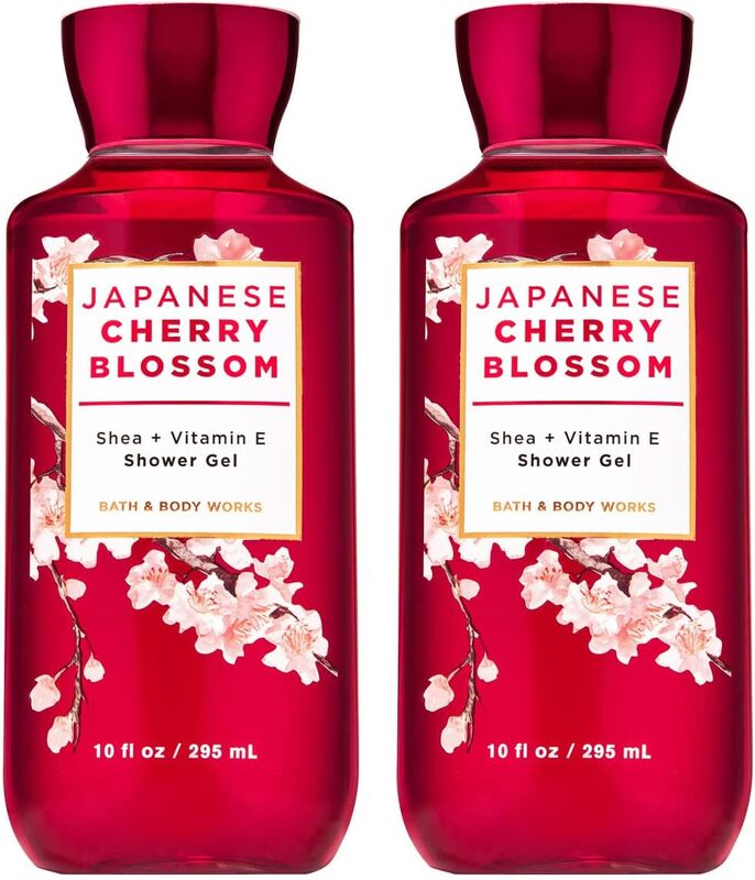 Bath & Body Works Japanese Cherry Blossom Shower Gel, 2x295ml