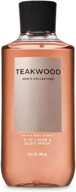 

Bath & Body Works Teakwood Men's 2-in-1 Hair & Body Wash, 10oz
