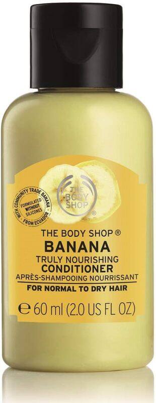 

The Body Shop Banana Truly Nourishing Conditioner for All Hair Types, 60ml