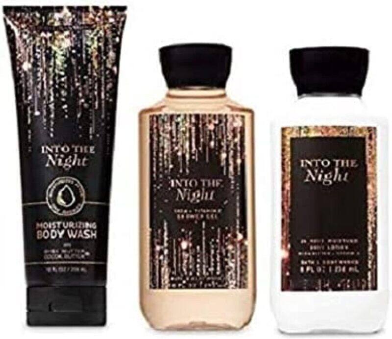 

Bath & Body Works Into The Night Body Lotion Body Cream and Shower Gel Set, 3 Pieces