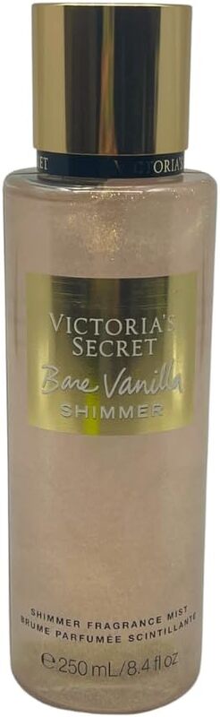 Victoria'S Secret 2-Piece Bare Vanilla Shimmer Gift Set for Women, 236ml Fragrance Body Mist, 250ml Lotion