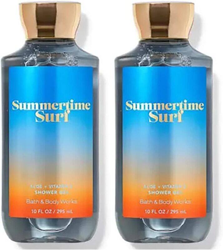

Bath & Body Works Summertime Surf Shower Gel Gift Sets, 2 x 295ml