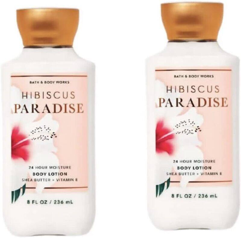 

Bath & Body Works Hibiscus Paradise Super Smooth Body Lotion, 2 x 236ml