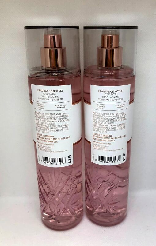 Bath & Body Works Pure Wonder Fine Fragrance Set 2 x 236ml Body Mist for Men