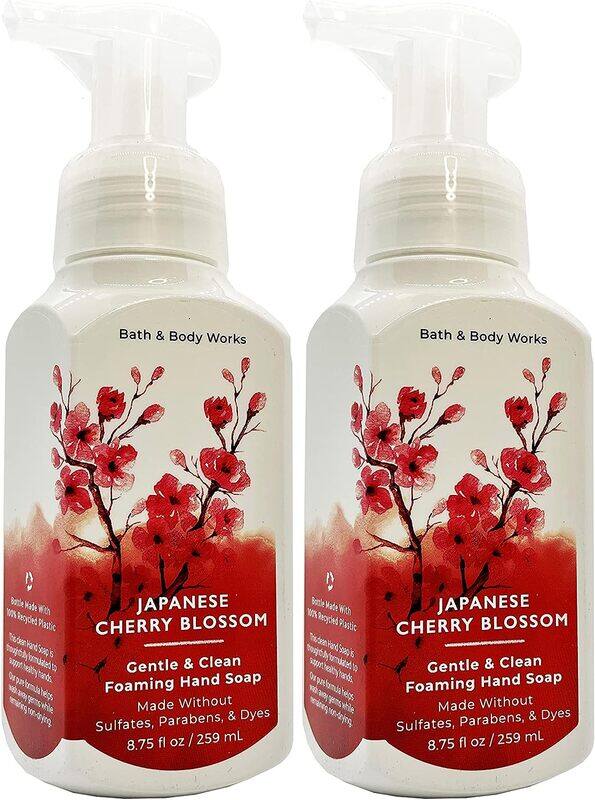 

Bath & Body Works Gentle Foaming Japanese Cherry Blossom Hand Soap Set, 2 Pieces