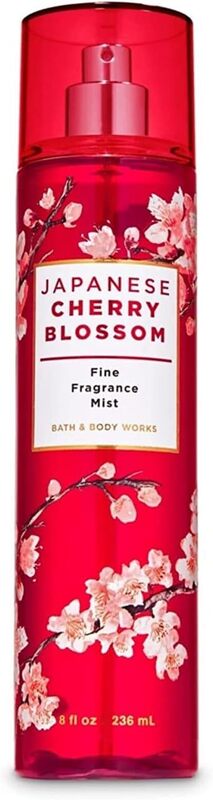 Bath & Body Works Japanese Cherry Blossom Fine Fragrance 236ml Body Mist for Women