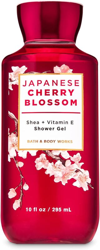 Bath & Body Works Japanese Cherry Blossom Shea & Vitamin E Shower Gel, 295ml