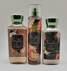 Bath & Body Works Fairytale Shower Gel & Body Lotion & Body Mist Set for Women