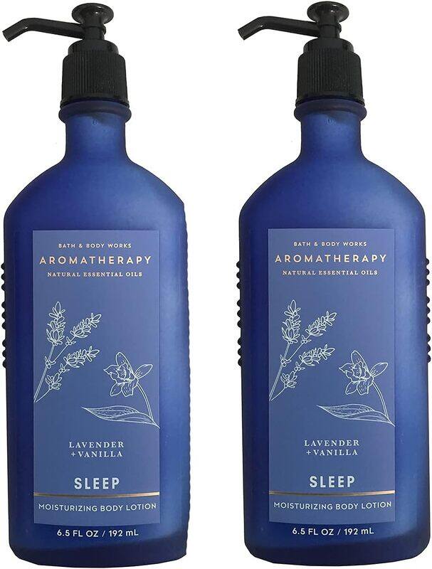 

Bath & Body Works Body Lavender & Vanilla Body Lotion with Natural Essential Oils, 2 x 192ml