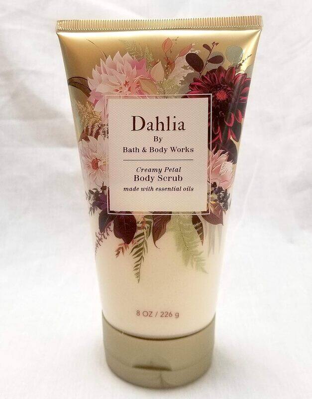 

Bath & Body Works Dahlia Creamy Petal Body Scrub, 8oz