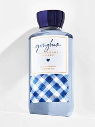 Bath & Body Works 3-Piece Gingham The Daily Trio Set for Women, 295ml Shower Gel, 236ml Mist, 236ml Body Lotion