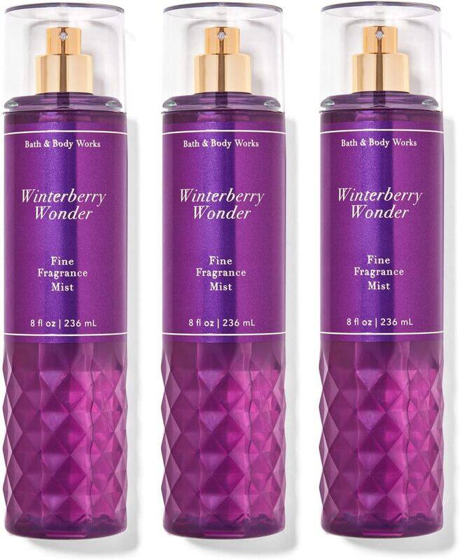 

Bath & Body Works 3-Piece Set for Women Bath & Body Works Winterberry Wonder Fine Fragrance 8oz Body Mist