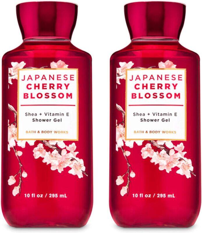 

Bath & Body Works Japanese Cherry Blossom Shower Gel, 2 x 10oz